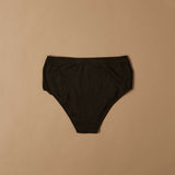 Midi in cotone modal con fascia e pizzo frontale