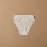 Slip in cotone modal e pizzo frontale