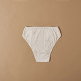 Slip in cotone modal e pizzo frontale