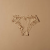 Slip in cotone modal e pizzo