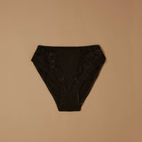 Slip in cotone modal e inserti in pizzo