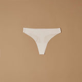 Laser cut cotton thong