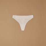 Laser cut cotton thong