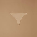Laser cut cotton thong