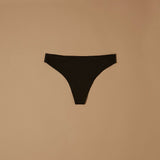 Laser cut cotton thong