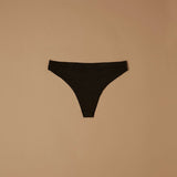 Laser cut cotton thong