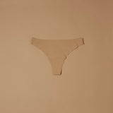 Laser cut cotton thong
