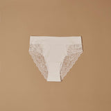 Slip taglio laser con pizzo frontale e retro