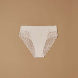 Slip taglio laser con pizzo frontale e retro