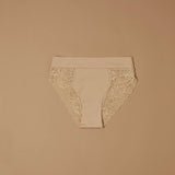 Slip taglio laser con pizzo frontale e retro