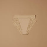 Slip taglio laser con pizzo frontale e retro