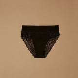 Slip taglio laser con pizzo frontale e retro