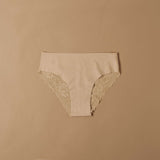 Slip taglio laser con pizzo sul retro