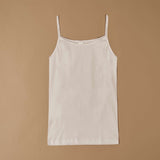 Top canotta con profilo in raso (3 pezzi)