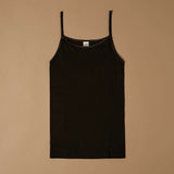 Top canotta con profilo in raso (3 pezzi)