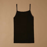 Top canotta con profilo in raso (3 pezzi)