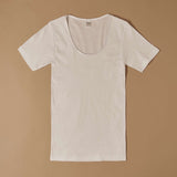 T-shirt con profilo in raso (3 pezzi)