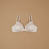 Reggiseno a triangolo imbottito in cotone modal