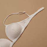 Reggiseno a triangolo imbottito in cotone modal