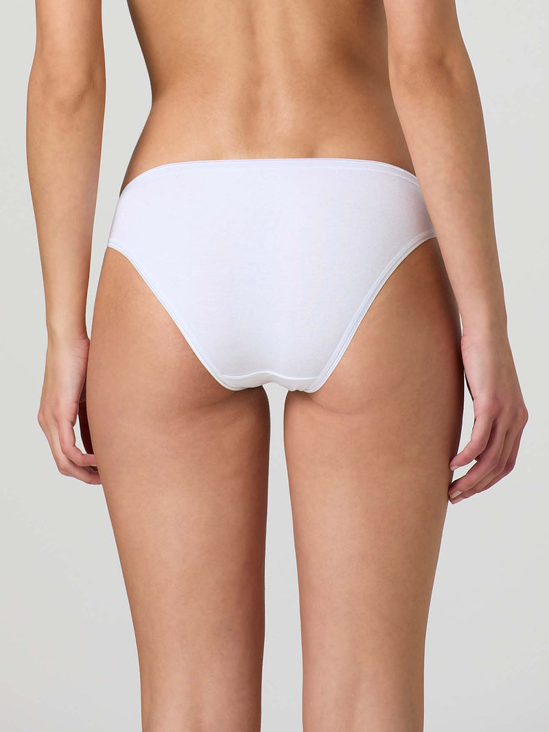 Low-waisted briefs in stretch cotton