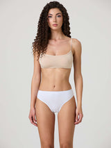 Stretch cotton briefs