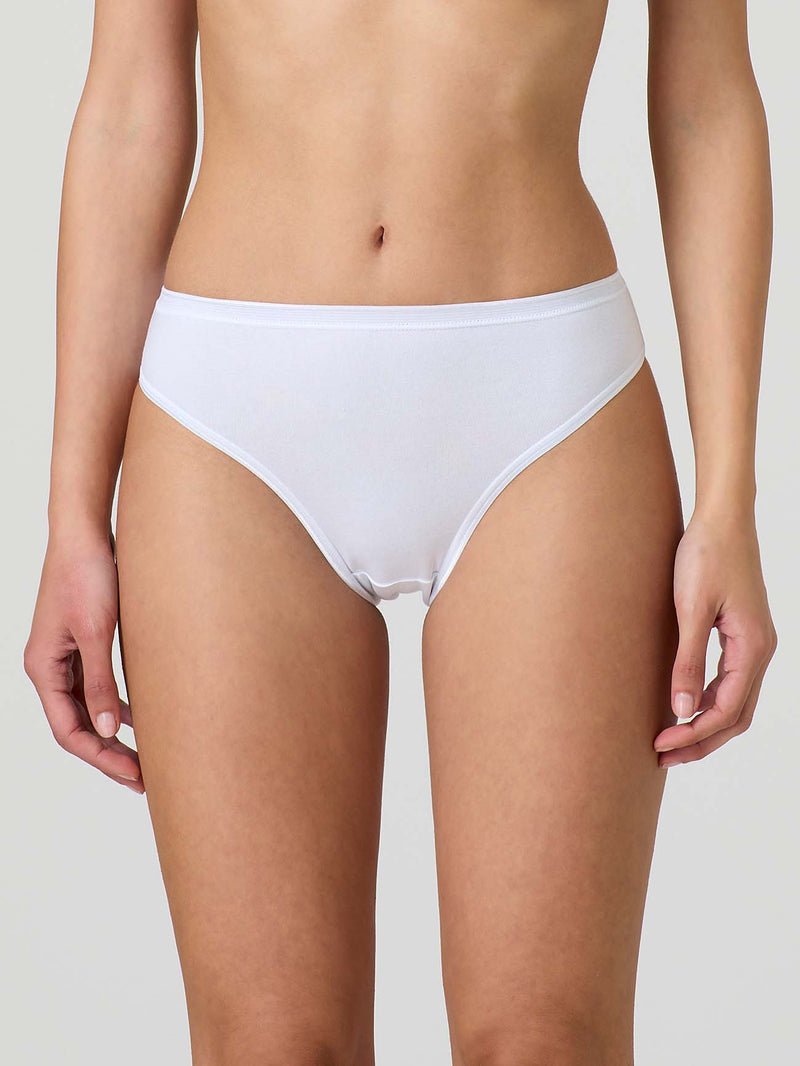 Stretch cotton briefs