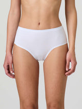 Stretch cotton midi