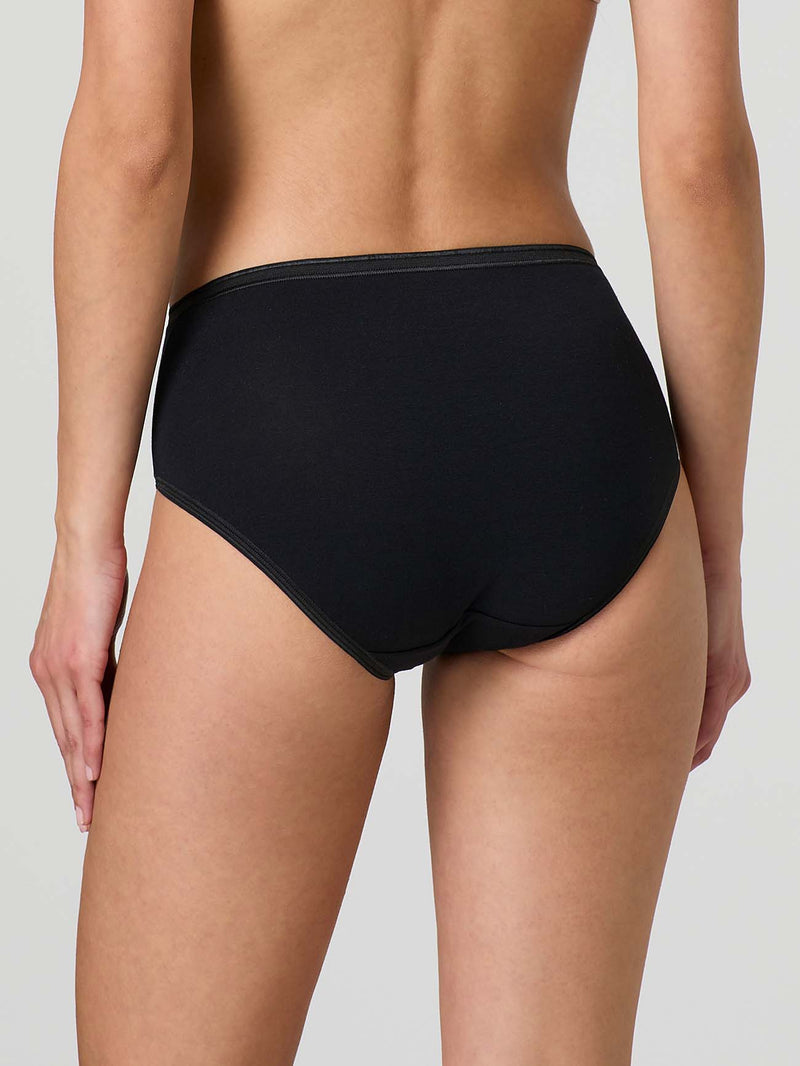 Stretch cotton midi