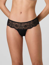 Transparent lace lingerie slip