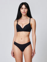 Jadea 2000 slip in cotone ultralight nero