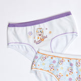 Jadea 229 slip bimba cotone elasticizzato fantasia mucca bianco
