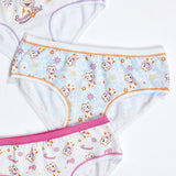 Jadea 229 slip bimba cotone elasticizzato fantasia mucca celeste all over 
