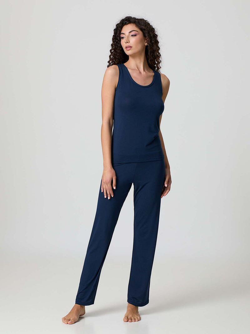 Canotta donna in micromodal linea relax