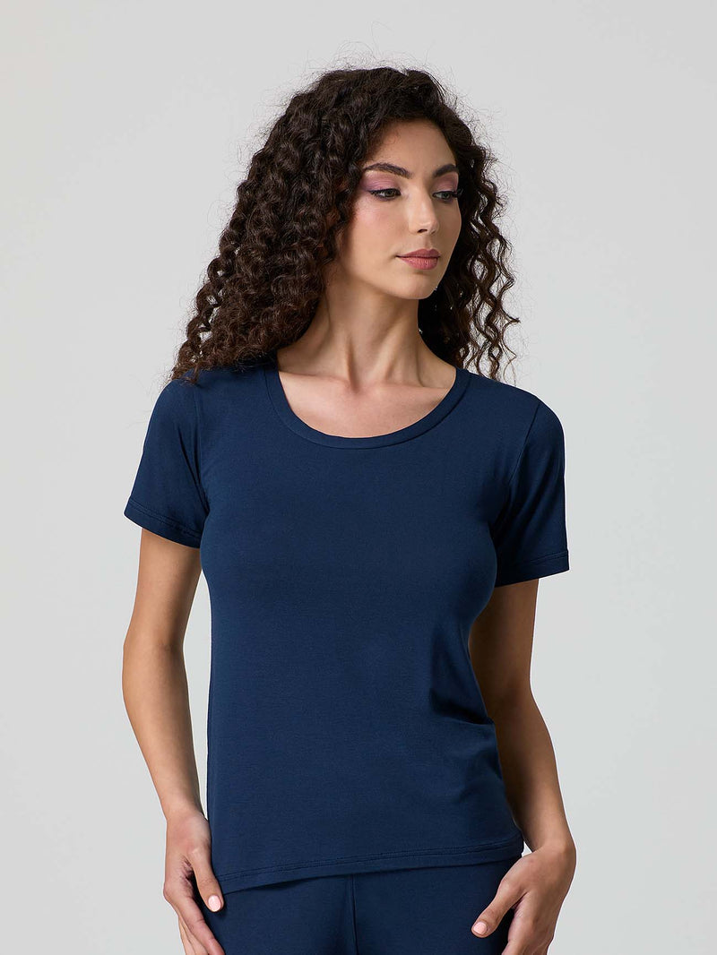 T-shirt donna in micromodal linea relax – Jadea