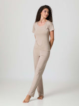 Women's trousers in micromodal, relax line