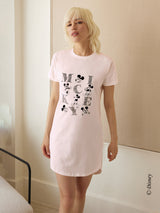 Jadea 3302 maximaglia in jersey di cotone Mickey Mouse rosa
