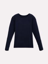 Jadea 3311 maglia a manica lunga in micromodal serie relax denim