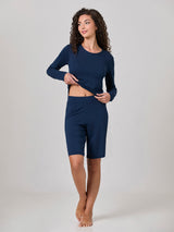 Jadea 3312 bermuda donna in micromodal serie relax denim 