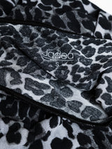 Jadea 4001 maglia in modal con cashmere animalier grigio