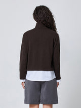 Lupetto con inserto camicia