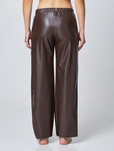 Jadea 4013 pantalone in similpelle moro 