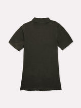 Jadea 4065 dolcevita mezza manica con cashmere oliva