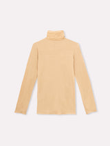 Jadea 4066 dolcevita manica lunga con cashmere cammello