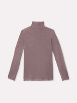 Jadea 4066 dolcevita manica lunga con cashmere mosto