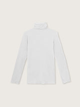 Jadea 4066 dolcevita manica lunga con cashmere perla