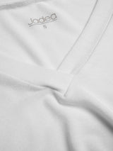 Jadea 4069 maglia con cashmere scollo a V bianco
