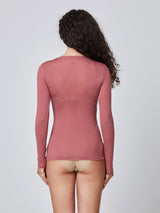 Jadea 4069 maglia con cashmere scollo a V cameo