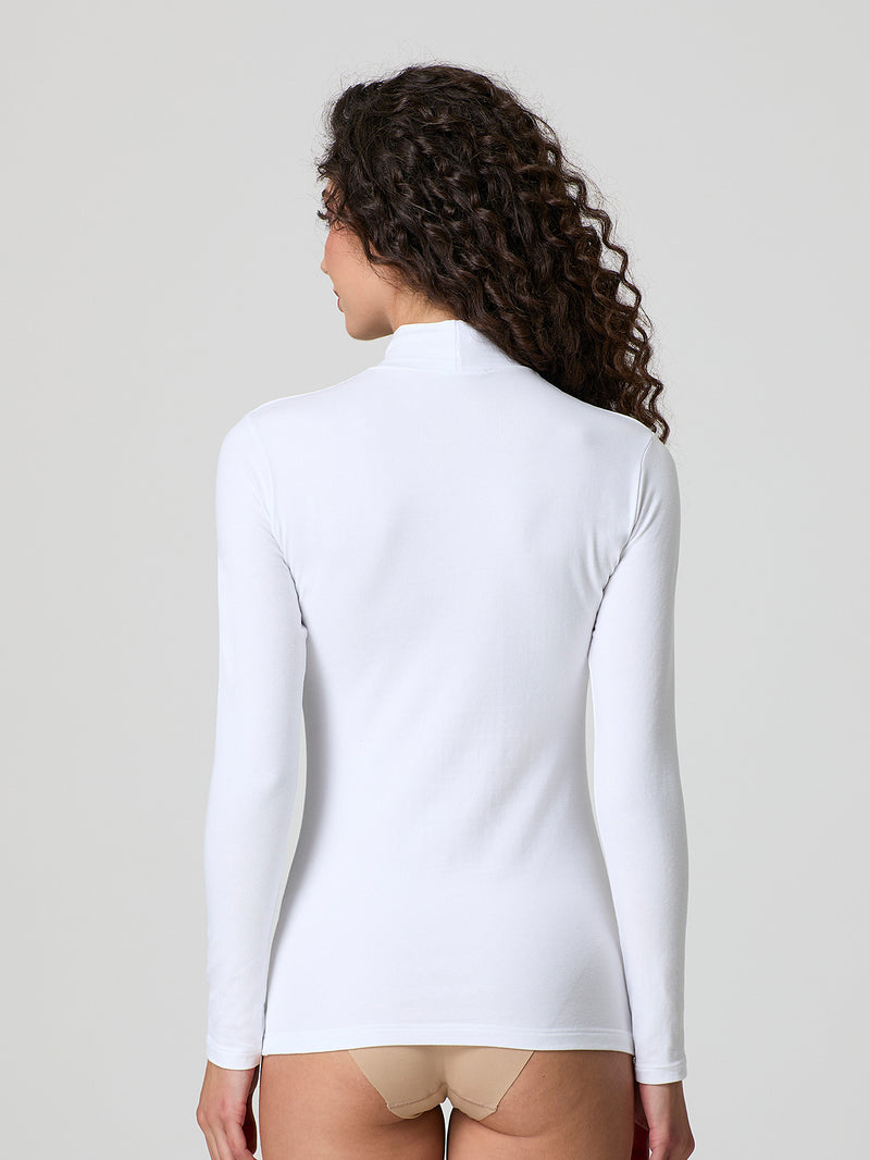 Maglia a lupetto in soft cotton
