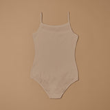 Cotton bodysuit with thin straps