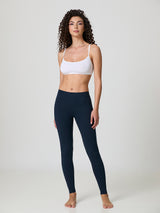 Long leggings in warm cotton